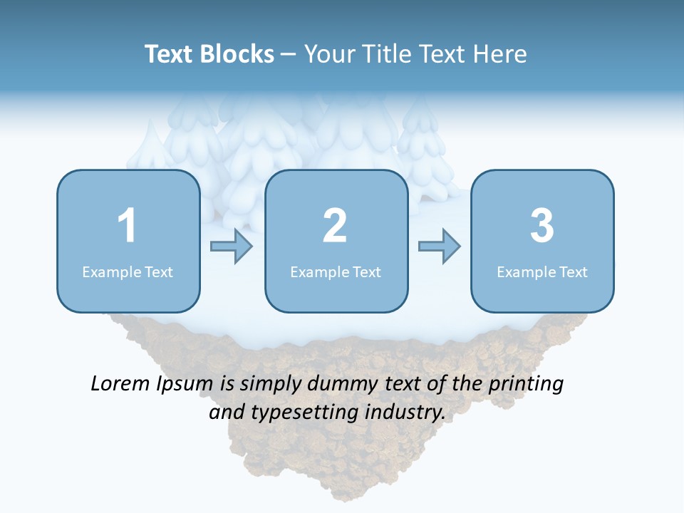 Little Nature Fir PowerPoint Template