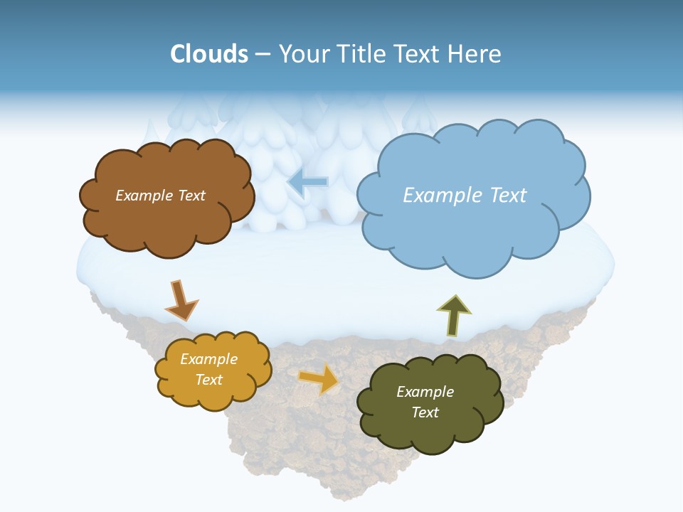 Little Nature Fir PowerPoint Template