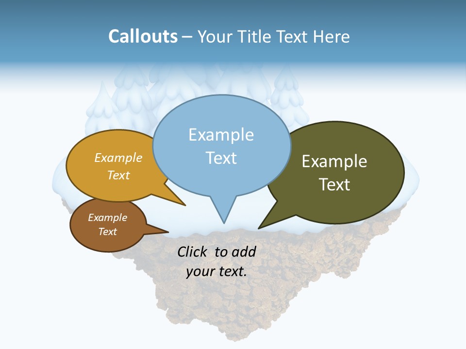 Little Nature Fir PowerPoint Template