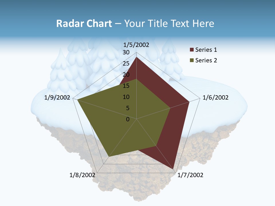 Little Nature Fir PowerPoint Template
