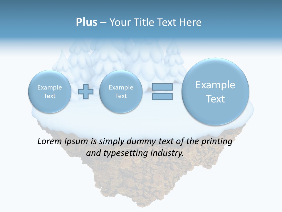 Little Nature Fir PowerPoint Template