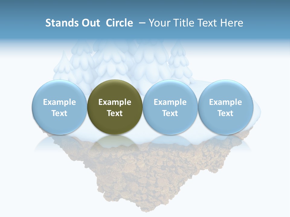 Little Nature Fir PowerPoint Template