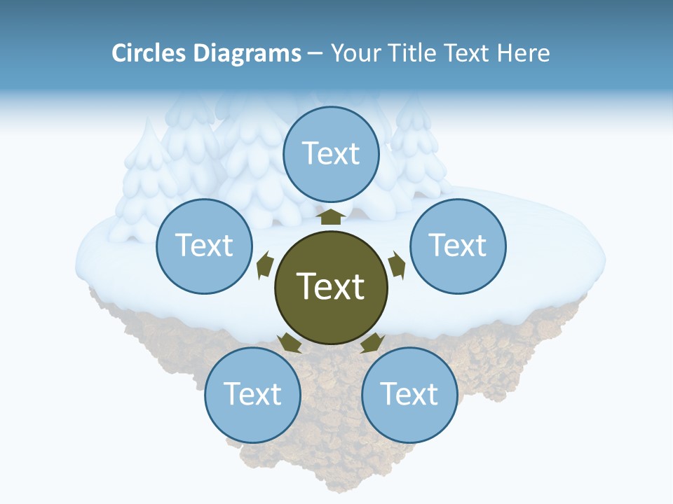 Little Nature Fir PowerPoint Template