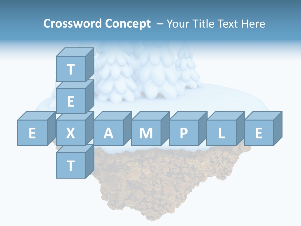 Little Nature Fir PowerPoint Template
