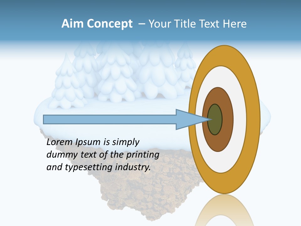 Little Nature Fir PowerPoint Template