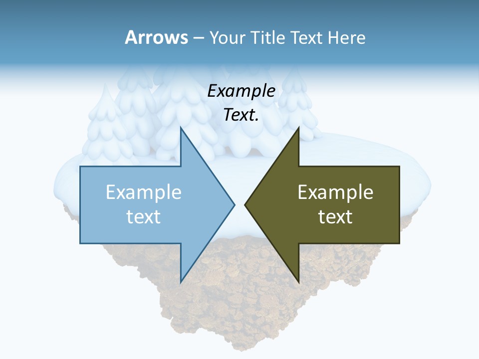 Little Nature Fir PowerPoint Template