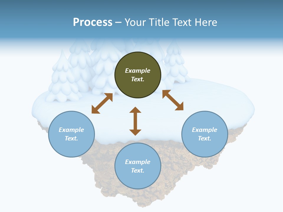 Little Nature Fir PowerPoint Template