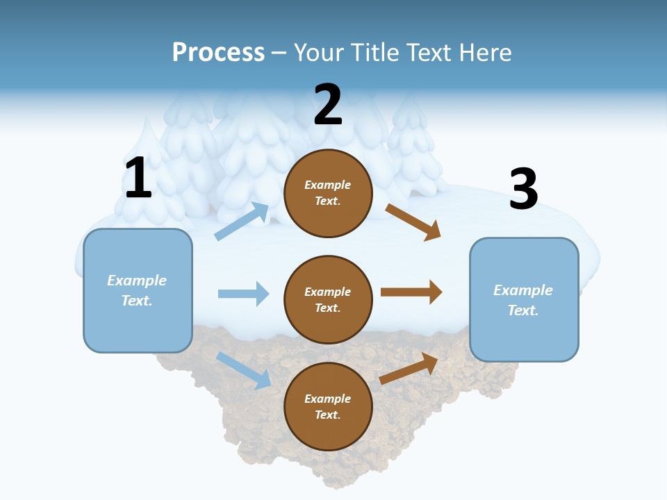 Little Nature Fir PowerPoint Template