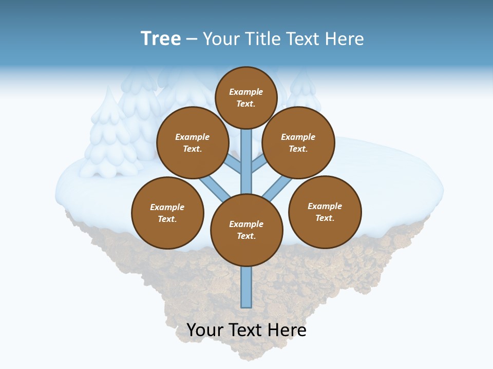 Little Nature Fir PowerPoint Template