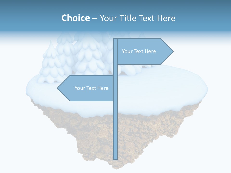 Little Nature Fir PowerPoint Template