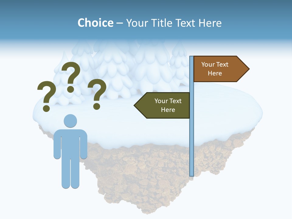 Little Nature Fir PowerPoint Template