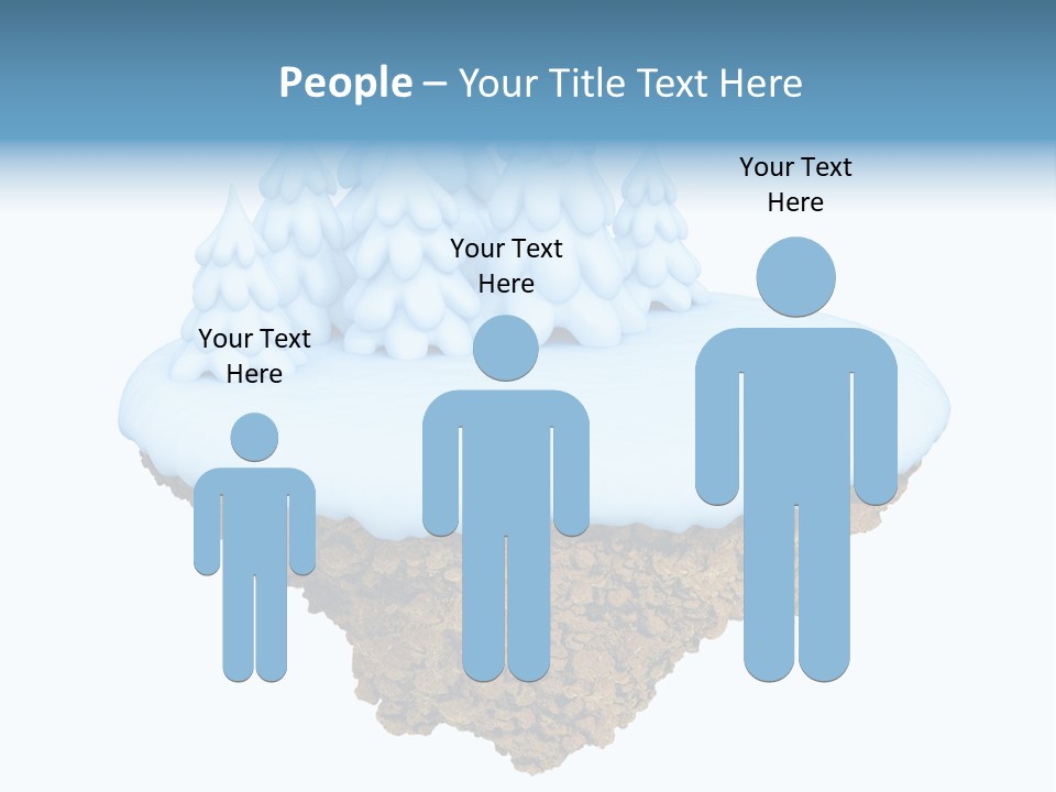 Little Nature Fir PowerPoint Template