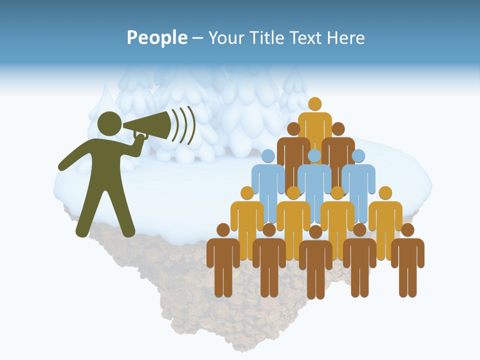 Little Nature Fir PowerPoint Template