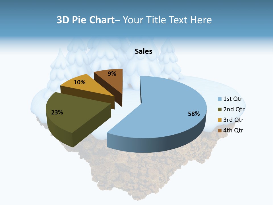 Little Nature Fir PowerPoint Template