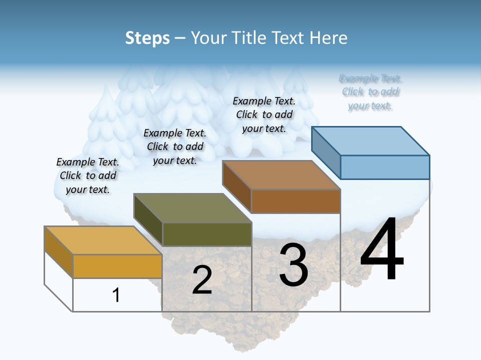 Little Nature Fir PowerPoint Template