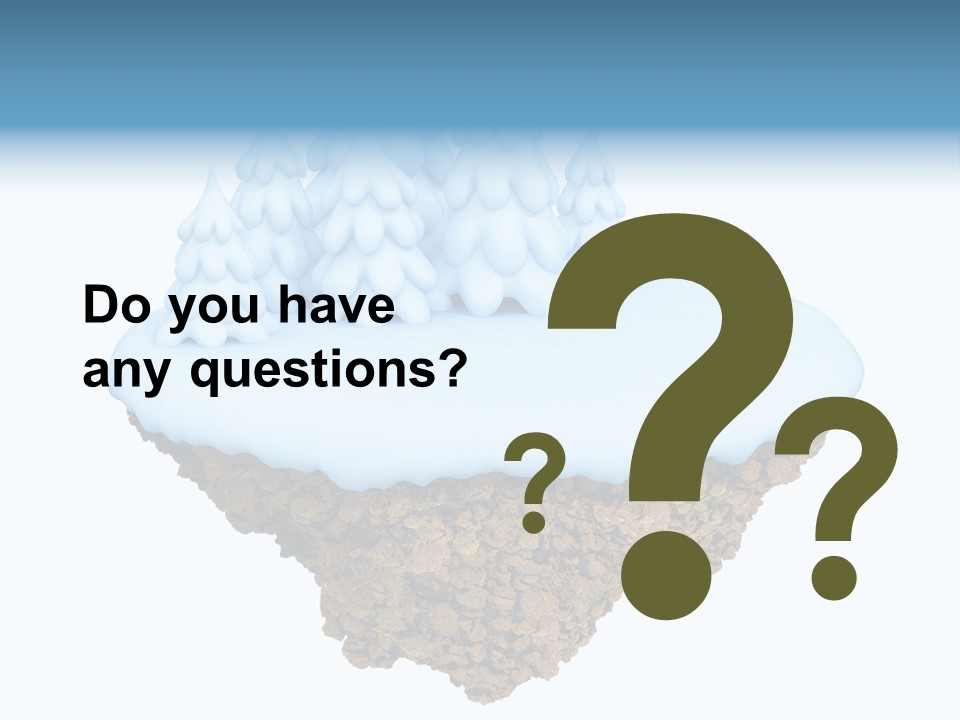 Little Nature Fir PowerPoint Template