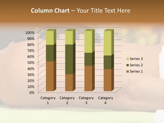 Towel Orchid Treatment PowerPoint Template