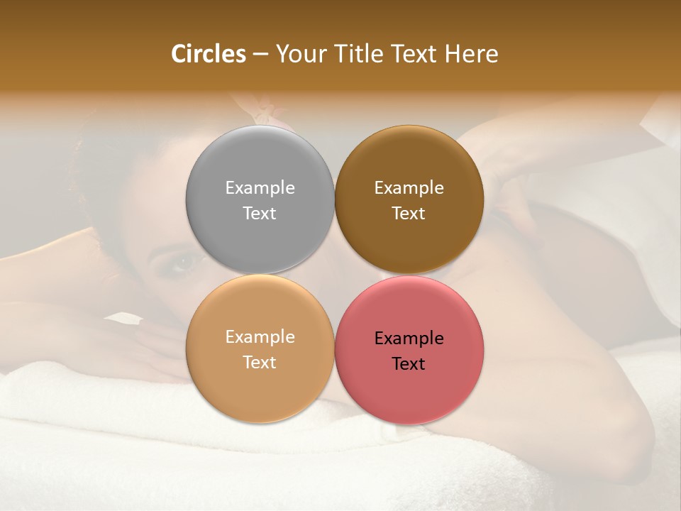 Beauty Wellness Back PowerPoint Template