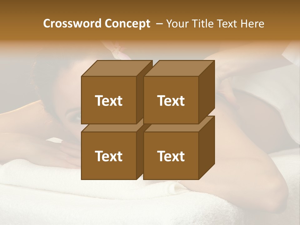 Beauty Wellness Back PowerPoint Template