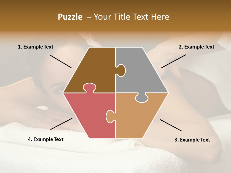 Beauty Wellness Back PowerPoint Template