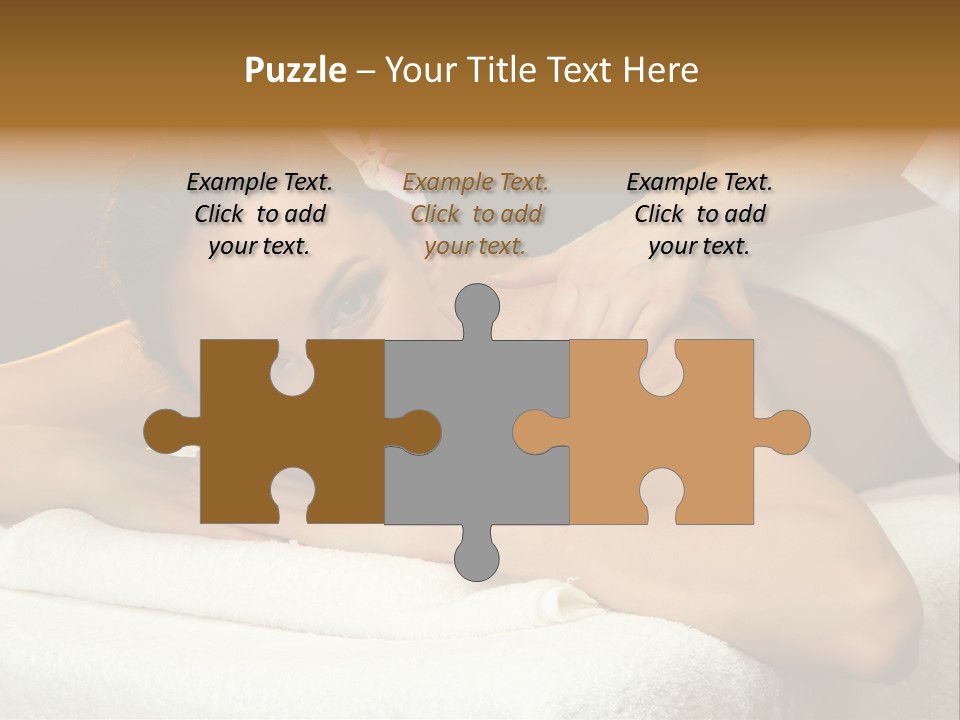 Beauty Wellness Back PowerPoint Template