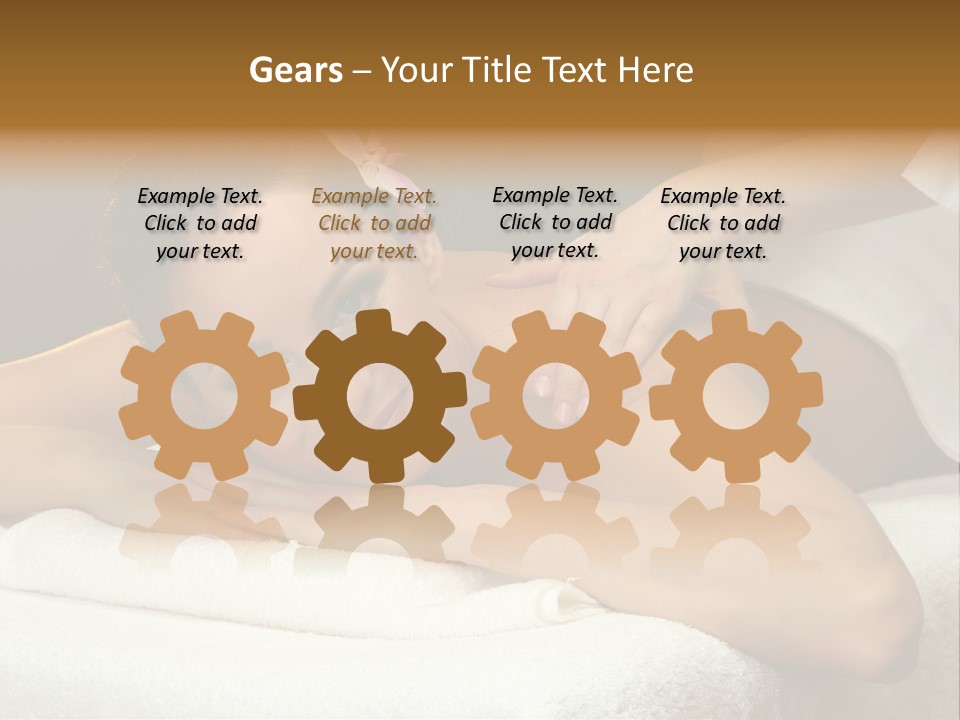 Beauty Wellness Back PowerPoint Template