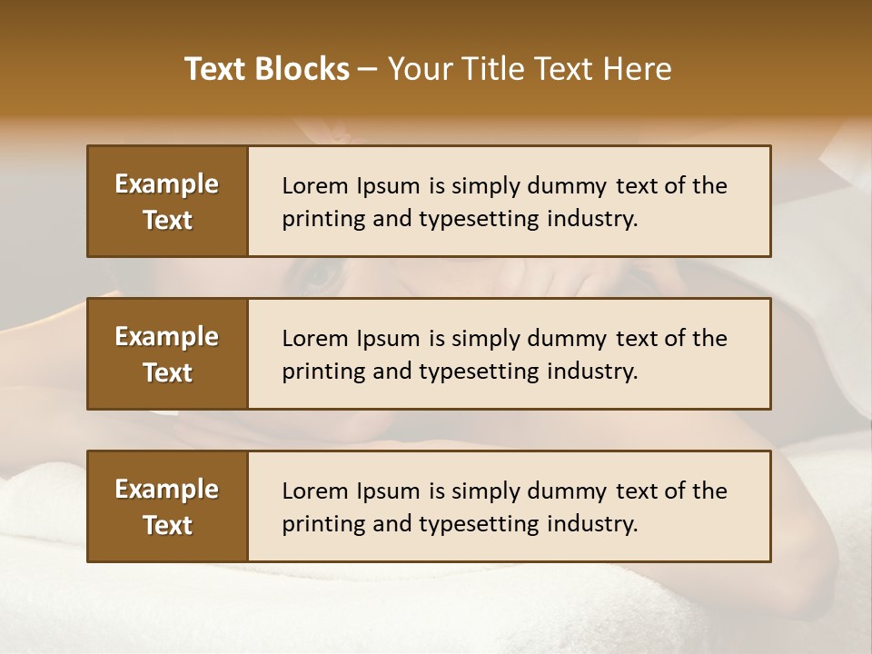 Beauty Wellness Back PowerPoint Template