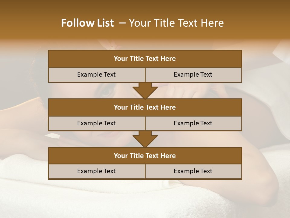 Beauty Wellness Back PowerPoint Template