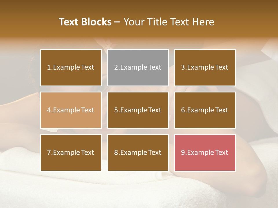 Beauty Wellness Back PowerPoint Template