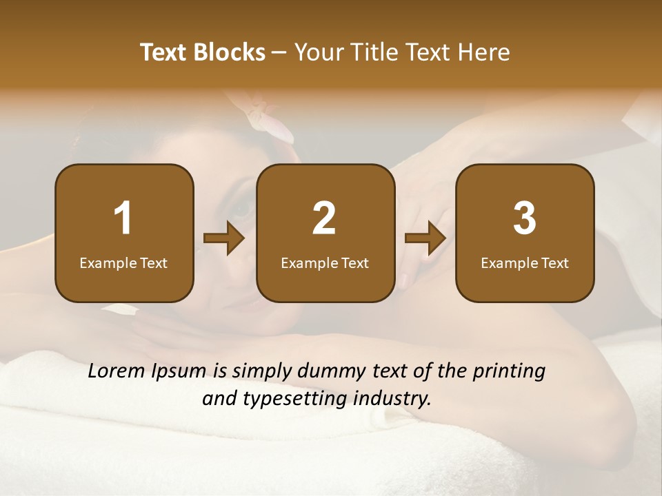 Beauty Wellness Back PowerPoint Template