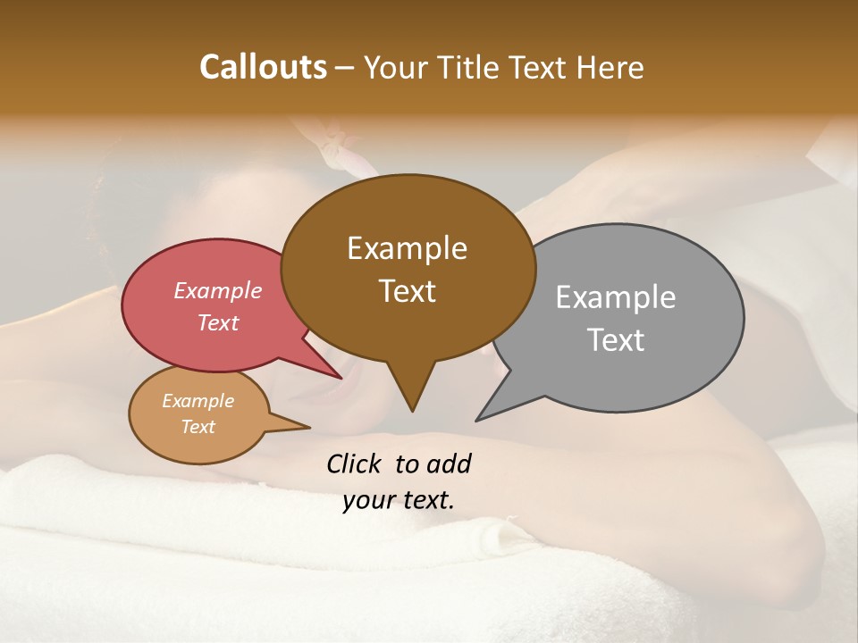 Beauty Wellness Back PowerPoint Template