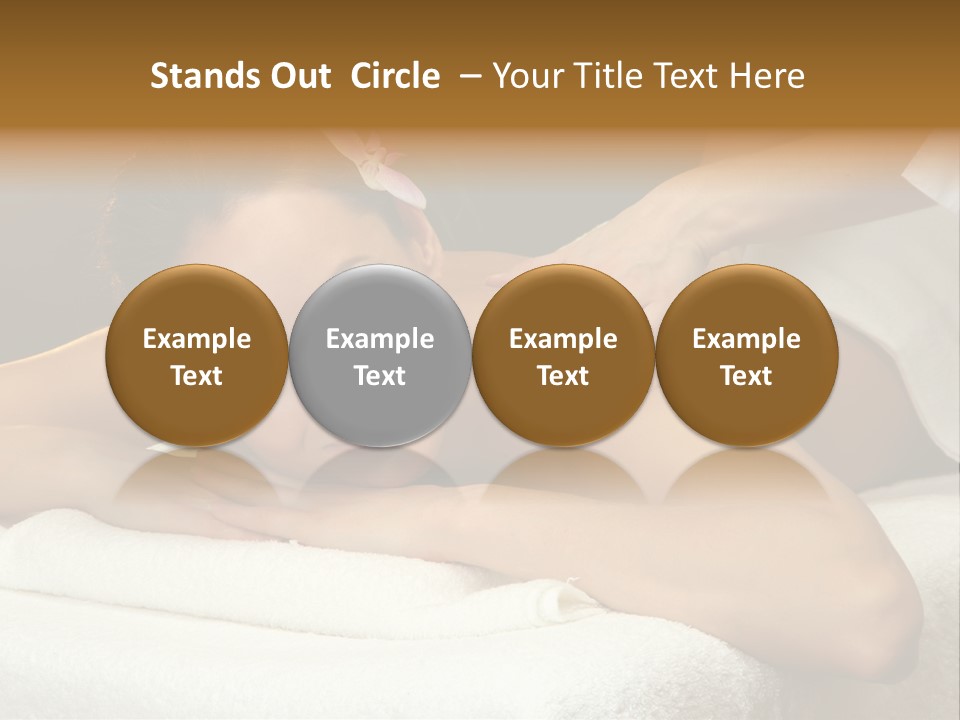 Beauty Wellness Back PowerPoint Template