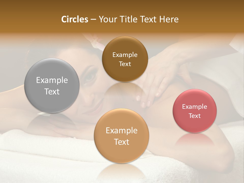 Beauty Wellness Back PowerPoint Template