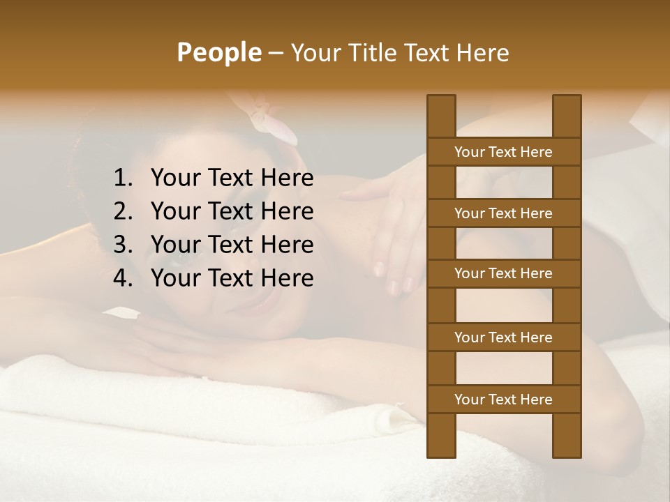 Beauty Wellness Back PowerPoint Template