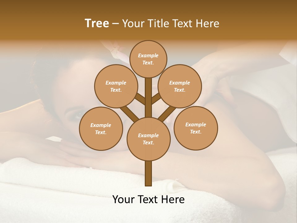 Beauty Wellness Back PowerPoint Template