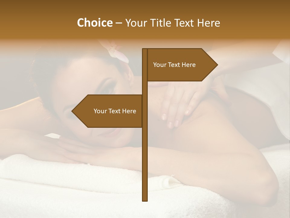 Beauty Wellness Back PowerPoint Template