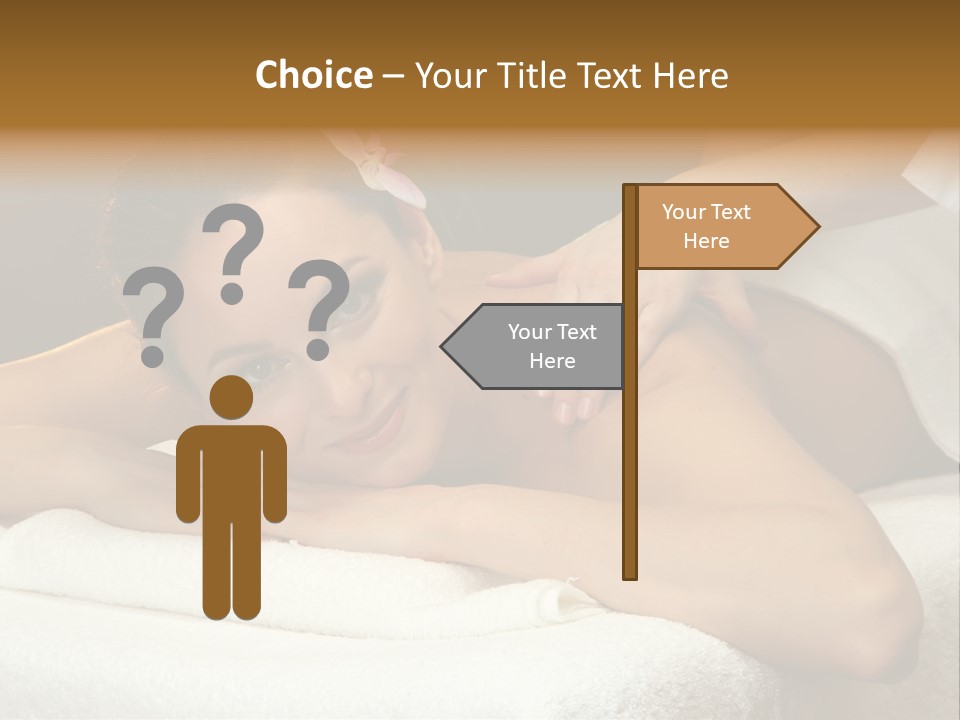 Beauty Wellness Back PowerPoint Template