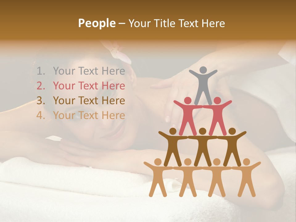 Beauty Wellness Back PowerPoint Template