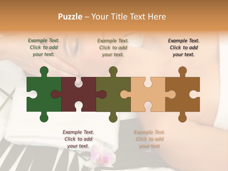 Vitality Lovely Healthcare PowerPoint Template