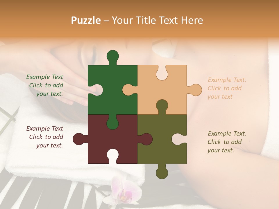 Vitality Lovely Healthcare PowerPoint Template