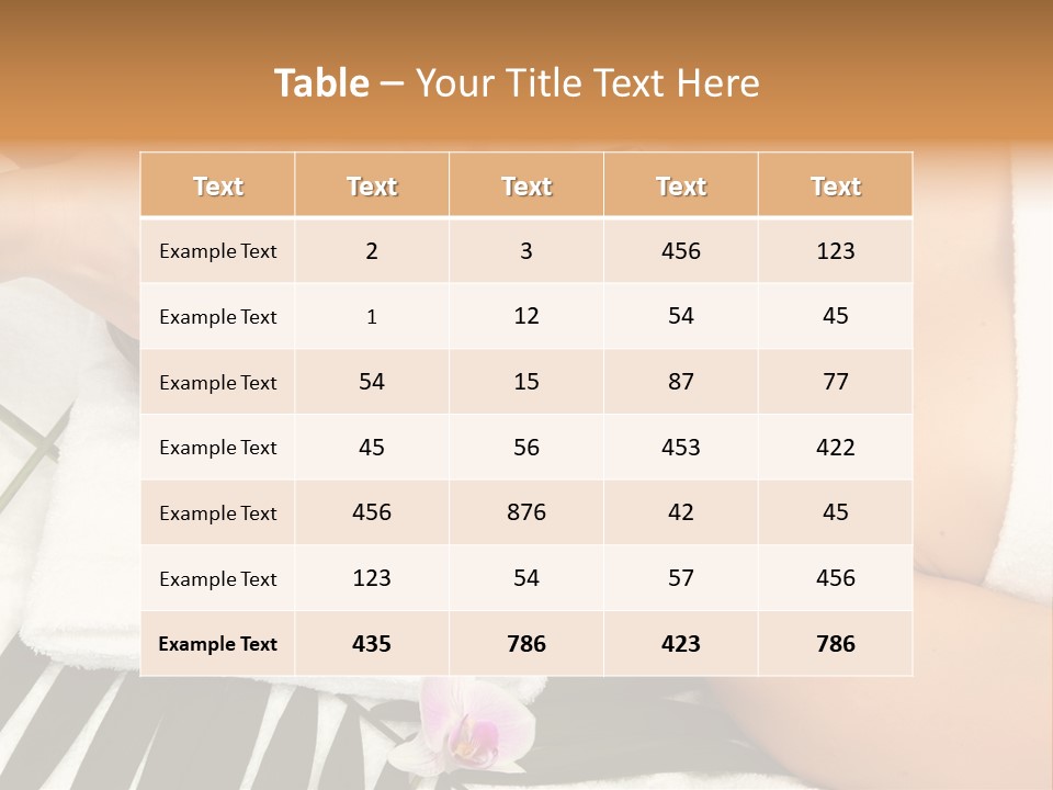 Vitality Lovely Healthcare PowerPoint Template