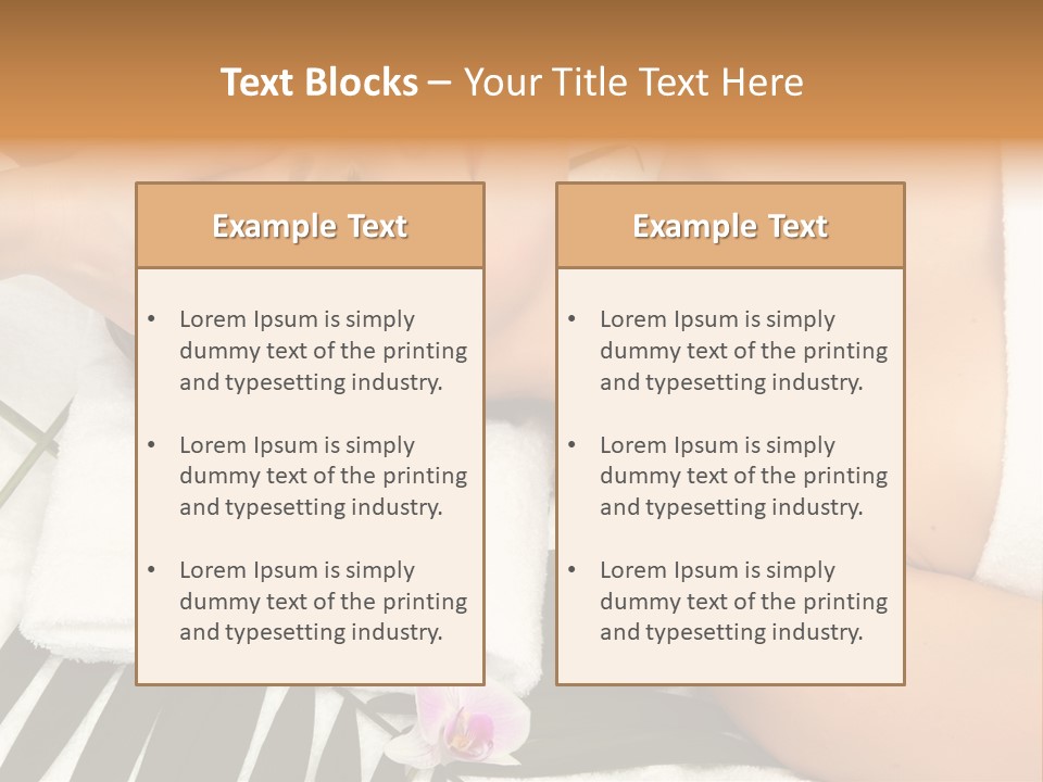 Vitality Lovely Healthcare PowerPoint Template