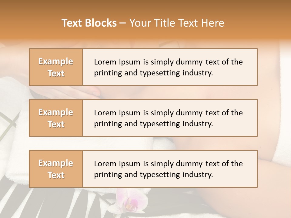 Vitality Lovely Healthcare PowerPoint Template
