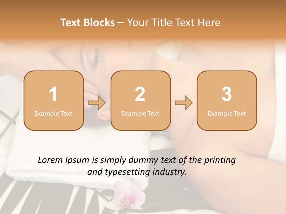 Vitality Lovely Healthcare PowerPoint Template