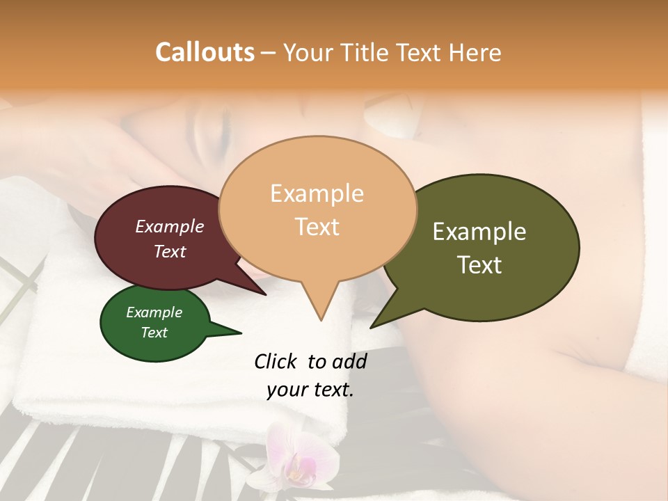 Vitality Lovely Healthcare PowerPoint Template