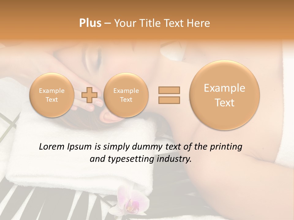 Vitality Lovely Healthcare PowerPoint Template