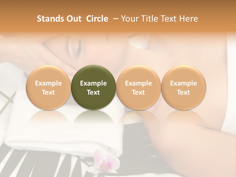 Vitality Lovely Healthcare PowerPoint Template