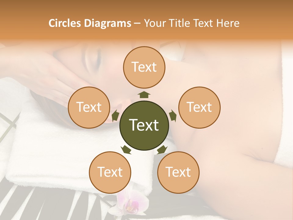 Vitality Lovely Healthcare PowerPoint Template