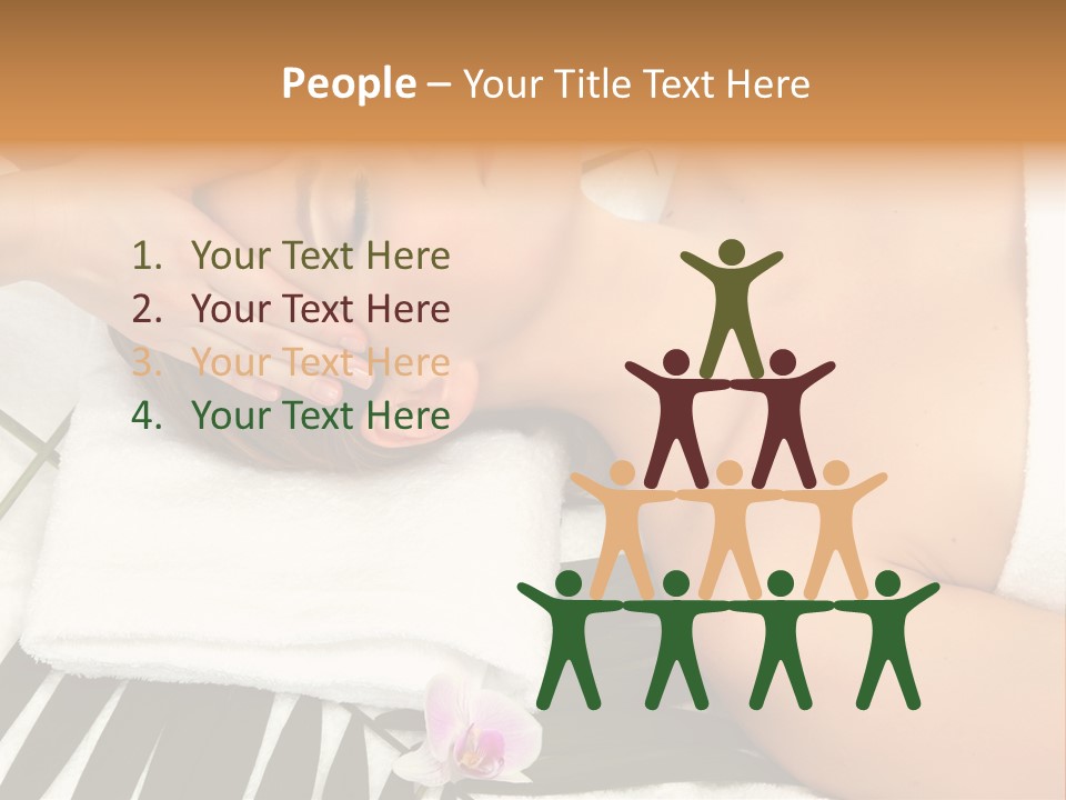 Vitality Lovely Healthcare PowerPoint Template