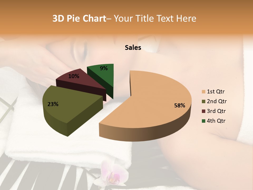 Vitality Lovely Healthcare PowerPoint Template